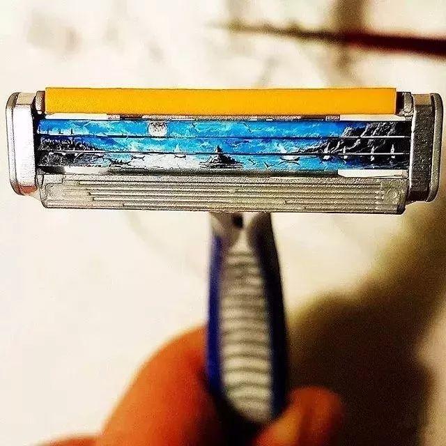 迷你小油画风景,小乾坤迷你世界