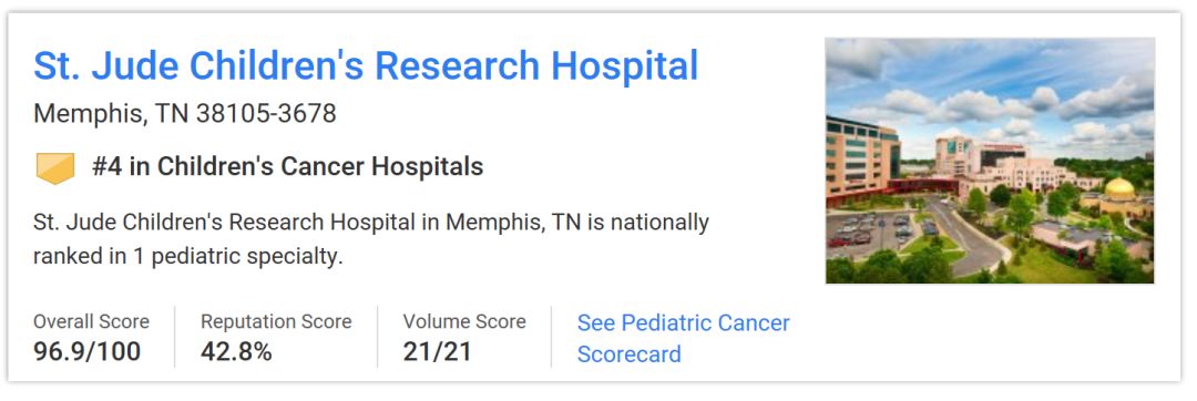 美国儿童癌症研究中心,日本治疗儿童肿瘤最好医院
