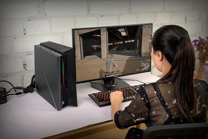 rog光刃g15电竞台式机,rog光刃g15台式机游戏测评