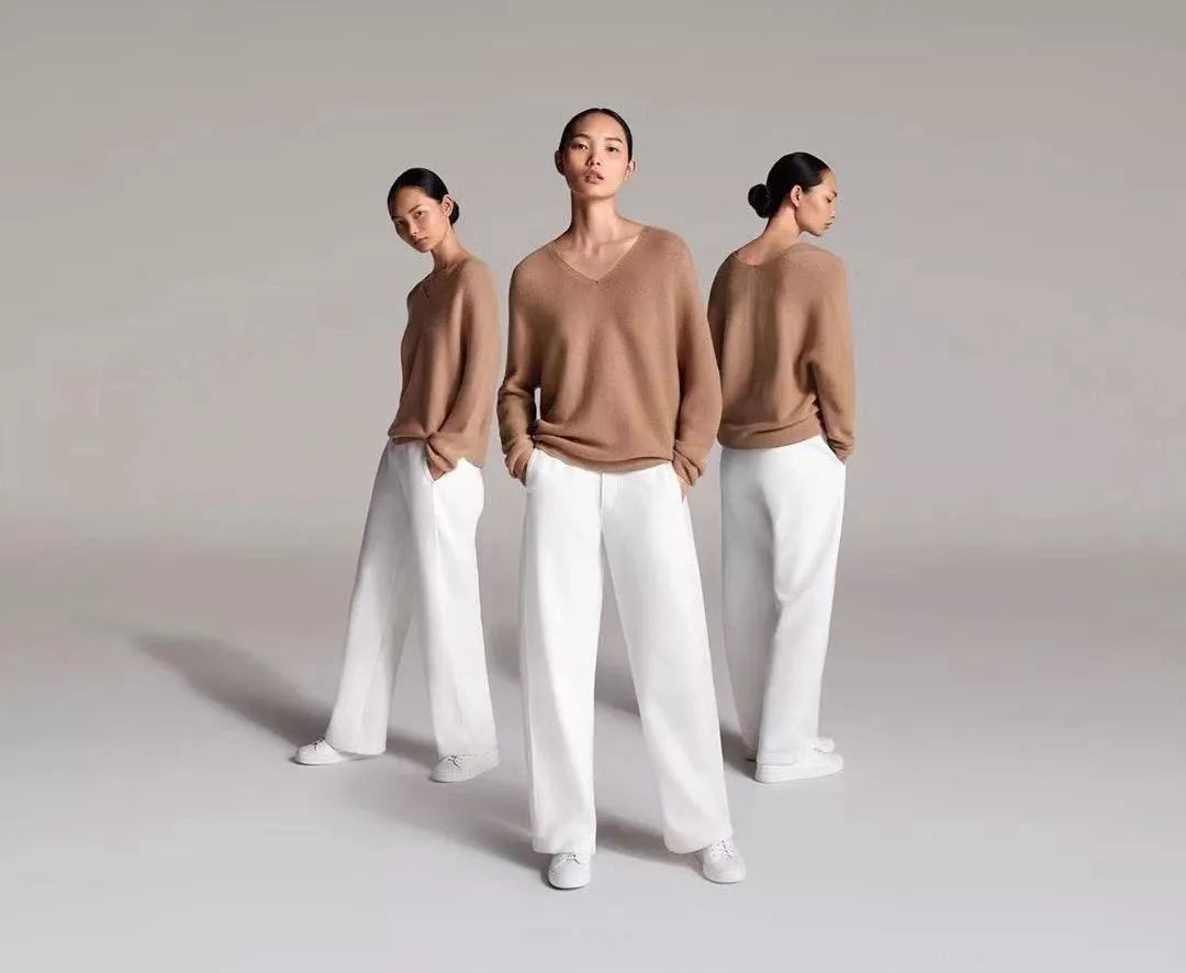 优衣库宽腿廓形牛仔裤搭配,优衣库显腿长的裤子