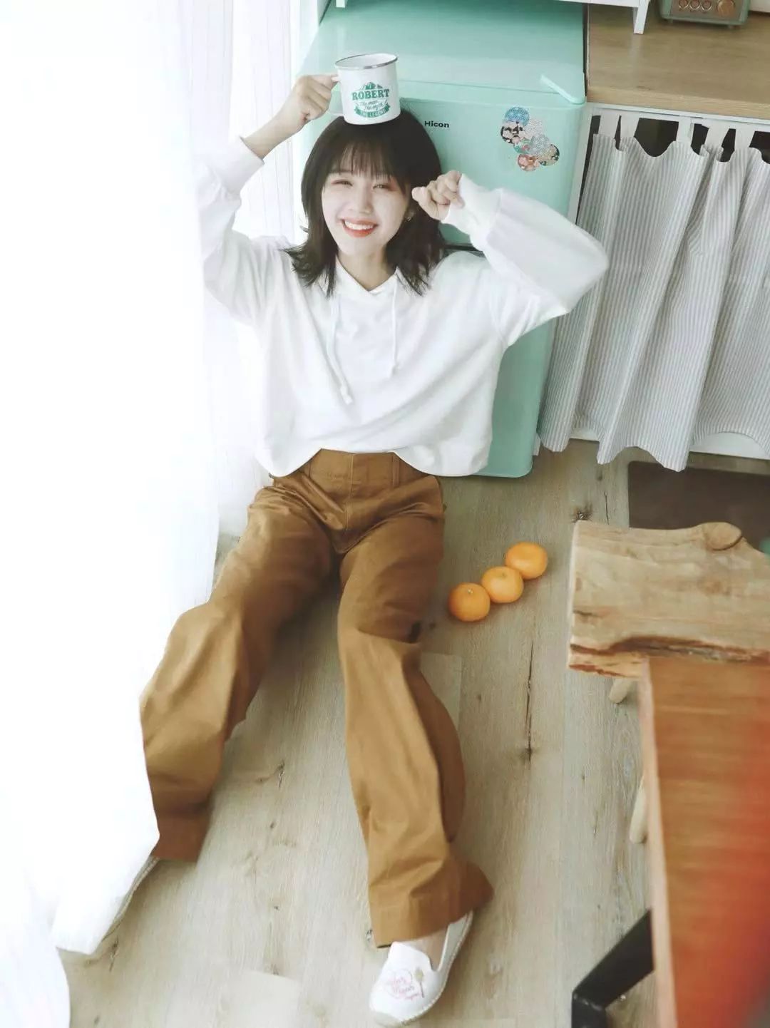 优衣库宽腿廓形牛仔裤搭配,优衣库显腿长的裤子