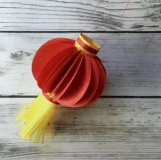 元宵节灯笼手工制作教程视频,6-12岁少儿元宵节手工超大灯笼