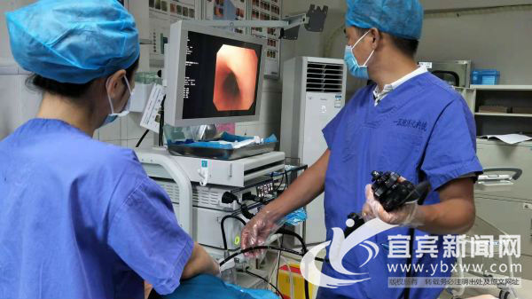 直肠癌患者福音市一医院首例直肠早癌内镜下手术成功