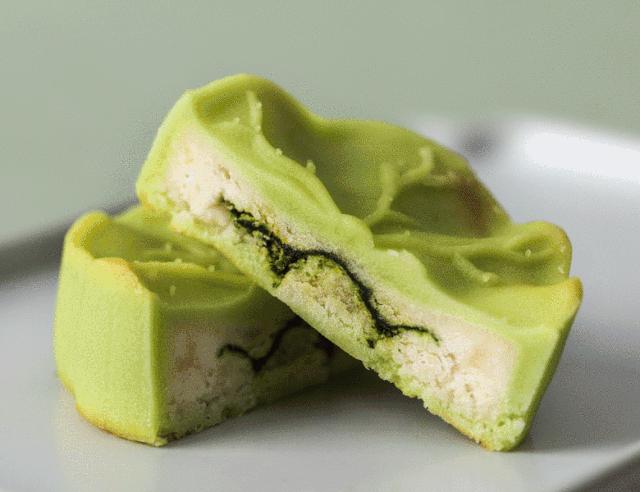 宫廷荷塘月色月饼,荷塘月色做成月饼