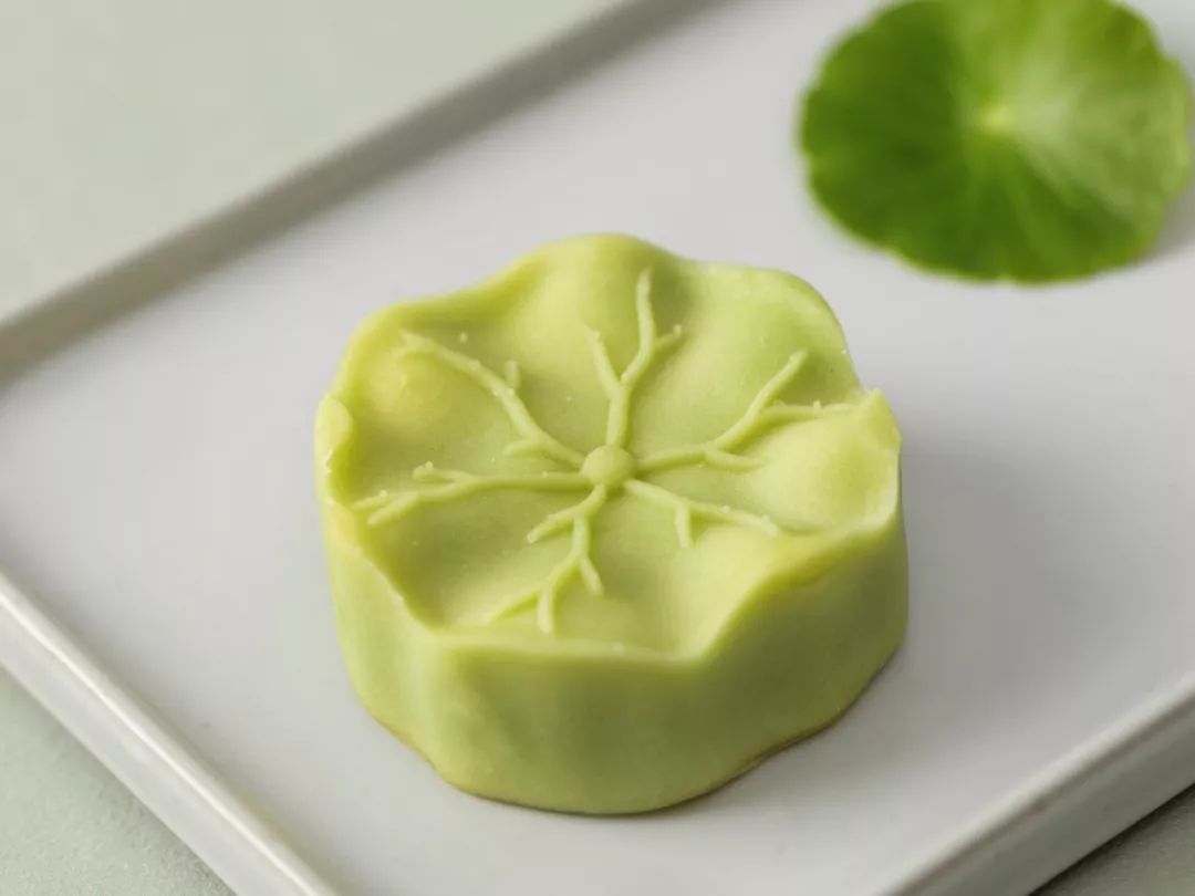 宫廷荷塘月色月饼,荷塘月色做成月饼