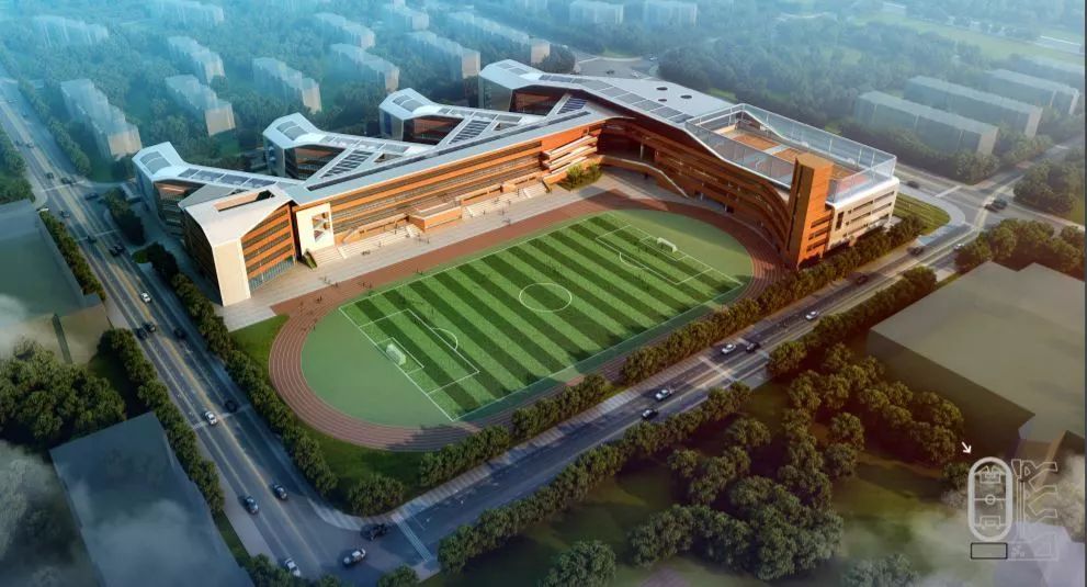 泰达实验西校区,泰达实验学校西校区平面图