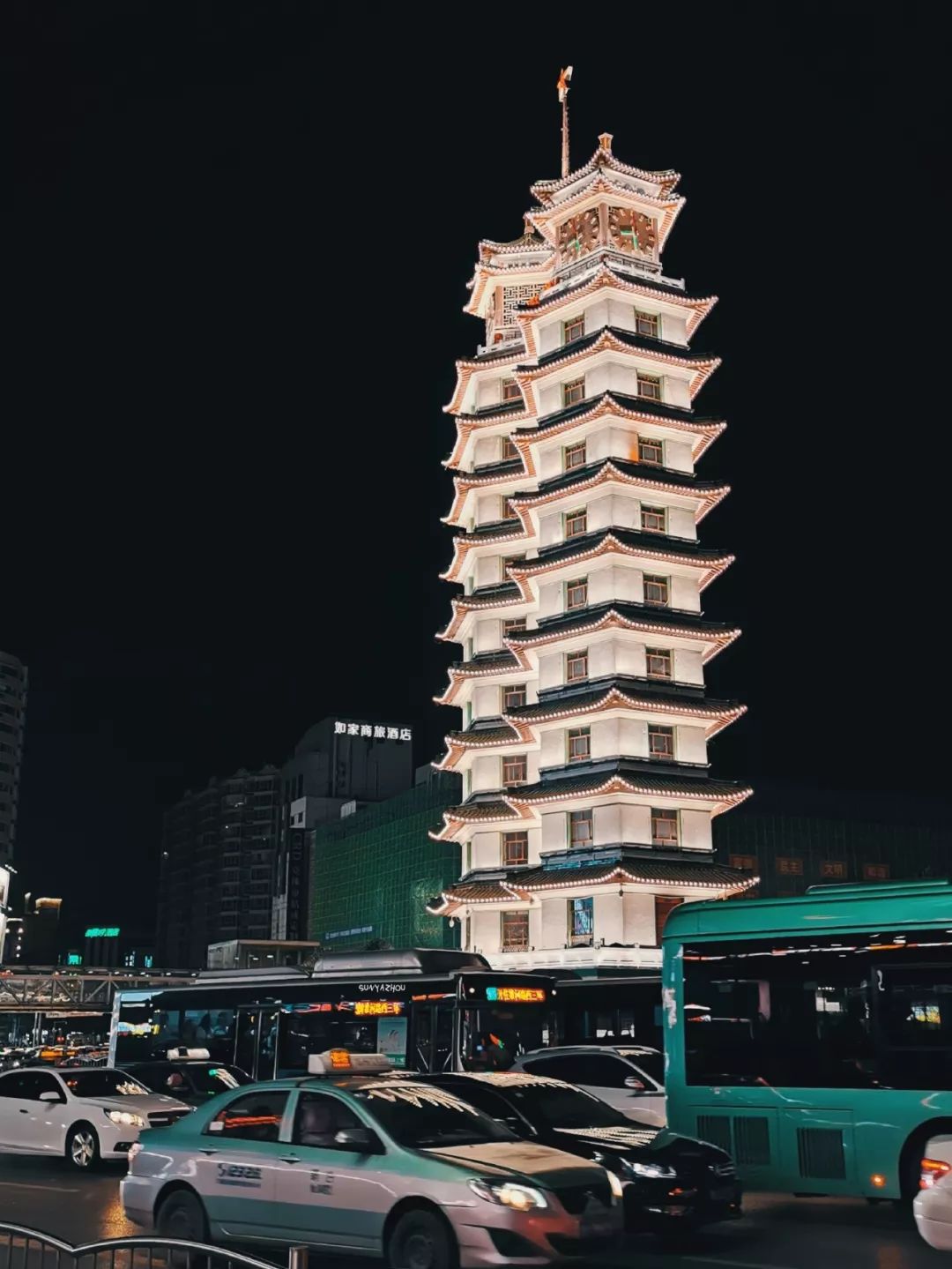 二七广场cbd,最新二七广场夜景