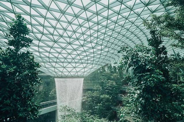 新加坡最美的机场有什么好玩的,新加坡机场免费观光之旅