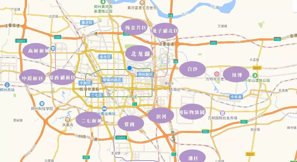 郑州市最具特色的地方,郑州的几个区排行