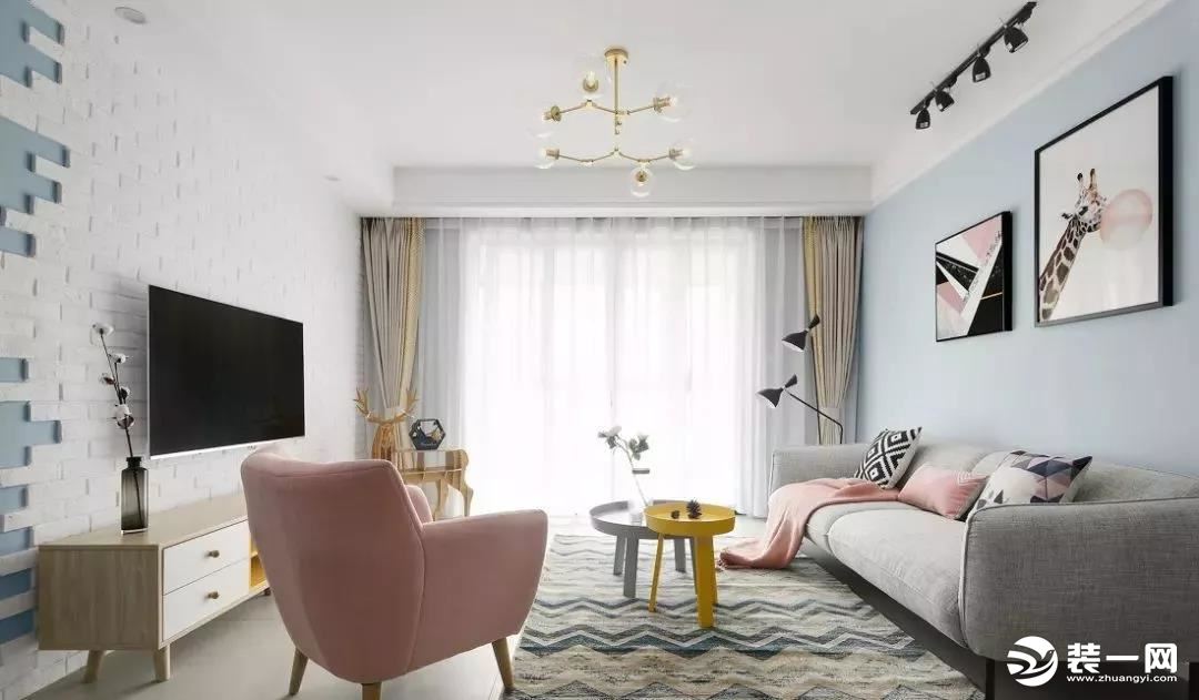 太原恒大江湾装修,恒大清水房装修效果图