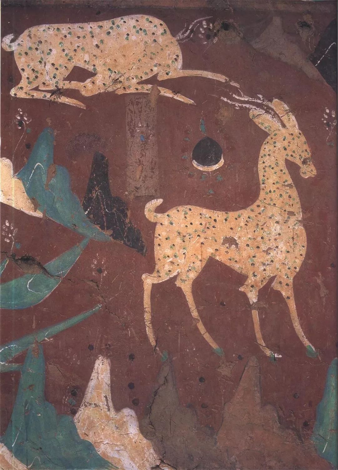 敦煌有飞天九色鹿还有什么,敦煌九色鹿属于传统图案吗