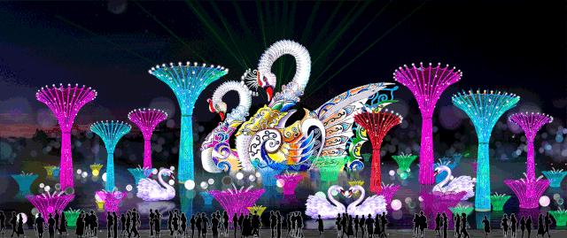 约不约？9月6日，我在青秀山等你一起看花灯