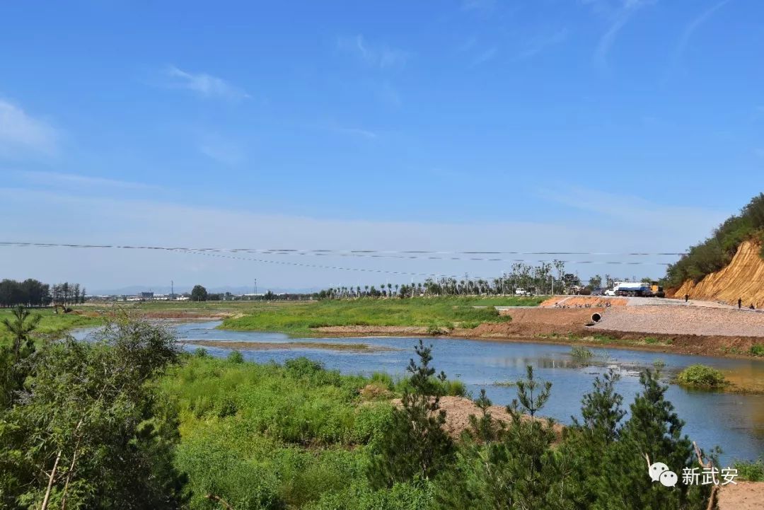 武安清化村南洺河生态走廊,武安洺河生态走廊