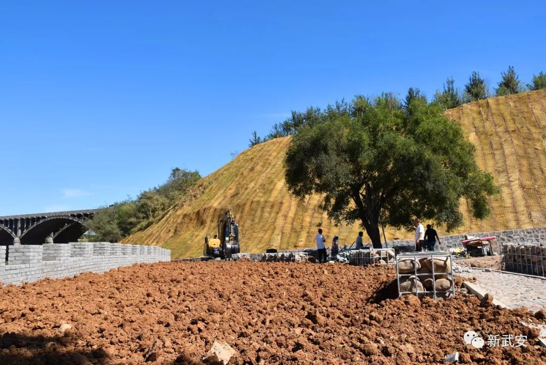 武安清化村南洺河生态走廊,武安洺河生态走廊