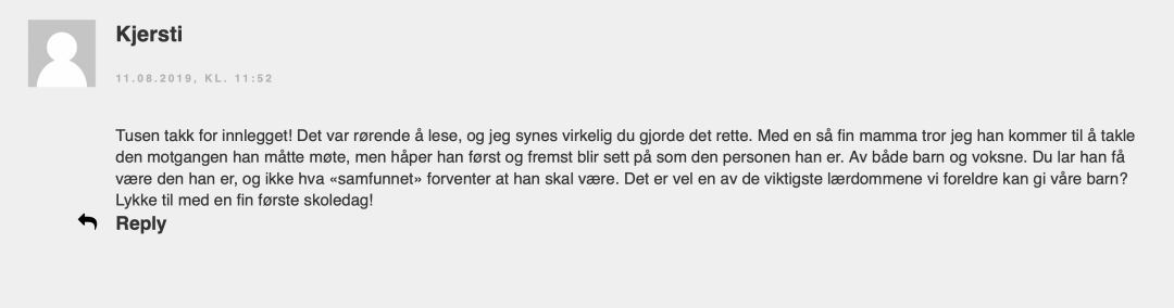 我是男孩,我喜欢紫色书包!一位挪威妈妈的刷屏日记
