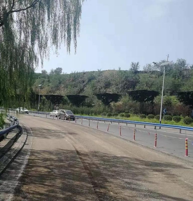 这条路修好了两年了还没通车,历时一年这条路终于修好了