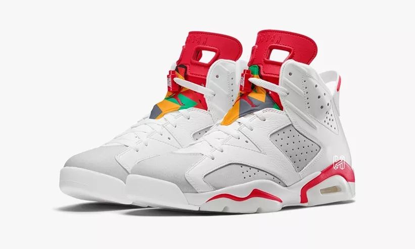 中古球鞋jordan6兔八哥联名,耐克airjordan兔八哥