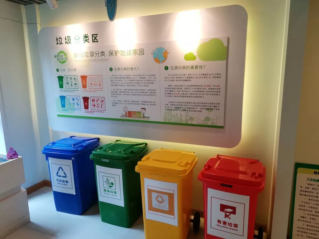 垃圾分类公益行动,垃圾分类我能行绿色生活我先行