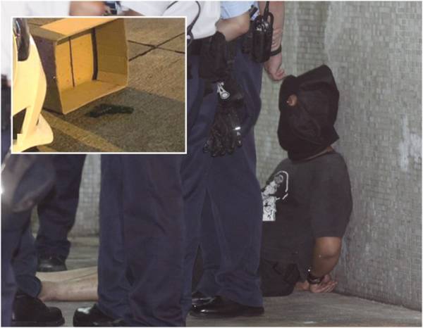 香港海关查气枪枪支,香港警察盘查私家车