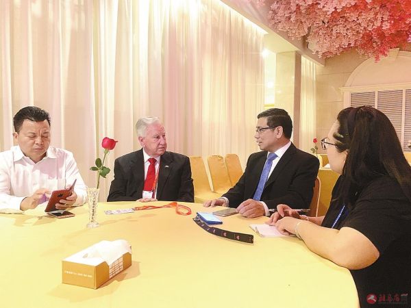 大洋洲工商业委员会主席肯·史密斯:希望在驻马店建大洋洲国际食品加工产业园区