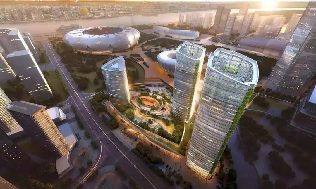 耗资11亿、重达1280吨、40米高空上的“莲花”建筑开花了！网友：扑面而来的中国风