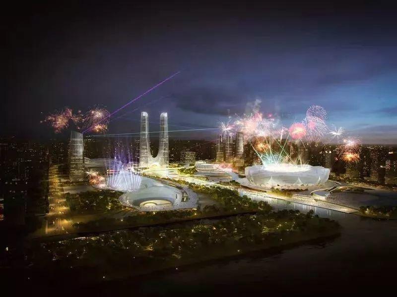 耗资11亿、重达1280吨、40米高空上的“莲花”建筑开花了！网友：扑面而来的中国风