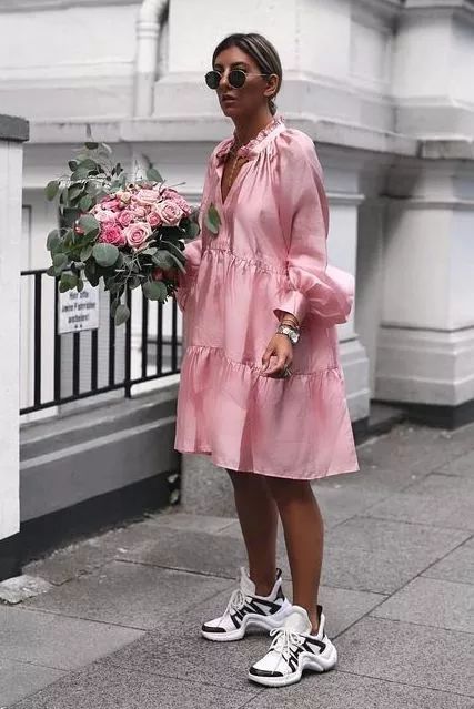 秋款裙子减龄显瘦洋气上档次,秋冬黑红裙子大码胖mm显瘦遮肉