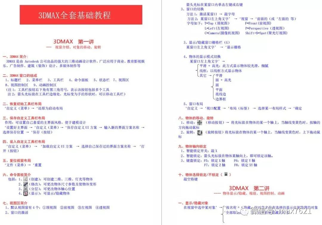 3dmax桌子建模基础教程,3dmax基础学习网站推荐免费的