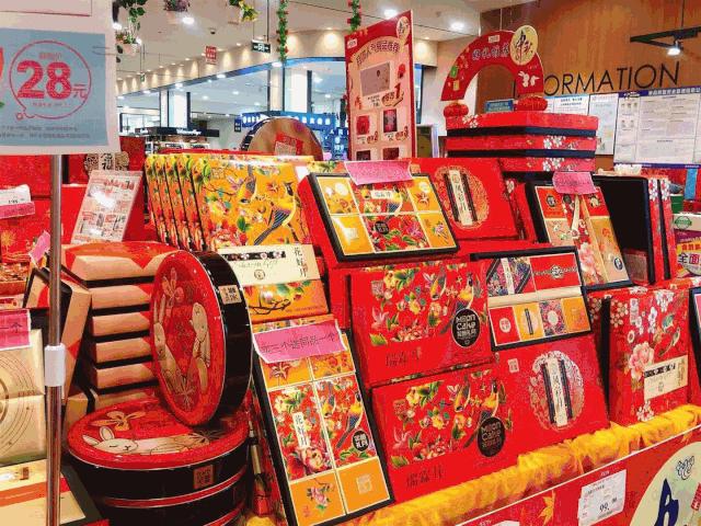 青岛超市卖的东西,中秋超市买东西的图片