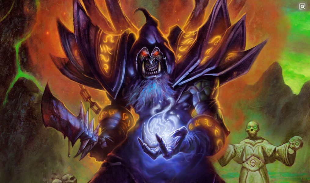 炉石传说快攻术士套路,炉石传说最新术士卡组巨怪术