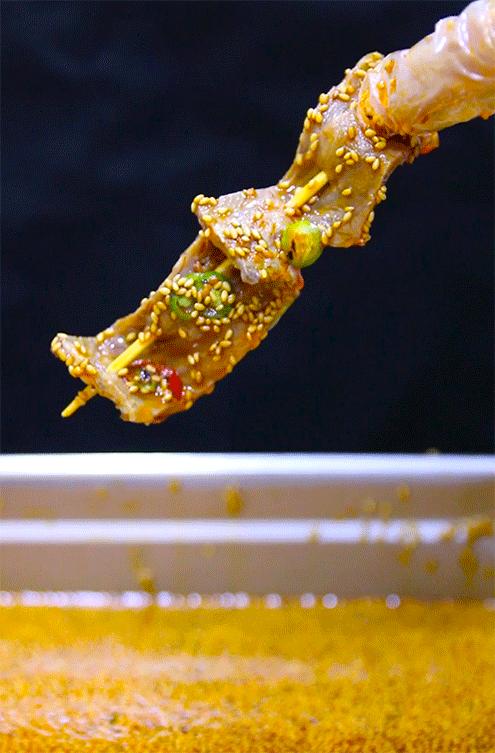 网红小吃棒棒鸡,西南网红棒棒鸡
