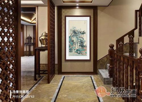 楼梯挂画如何布置,适合楼梯墙上的挂画