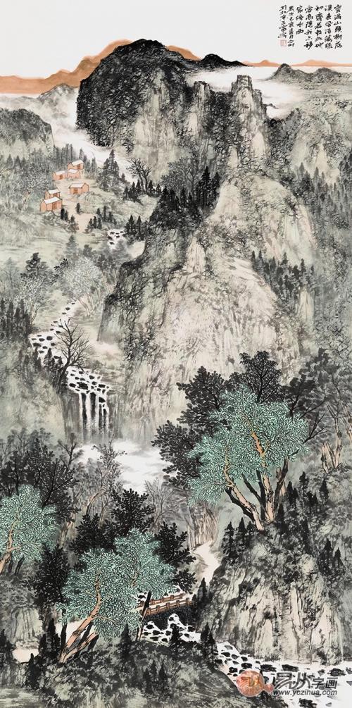 楼梯挂画如何布置,适合楼梯墙上的挂画