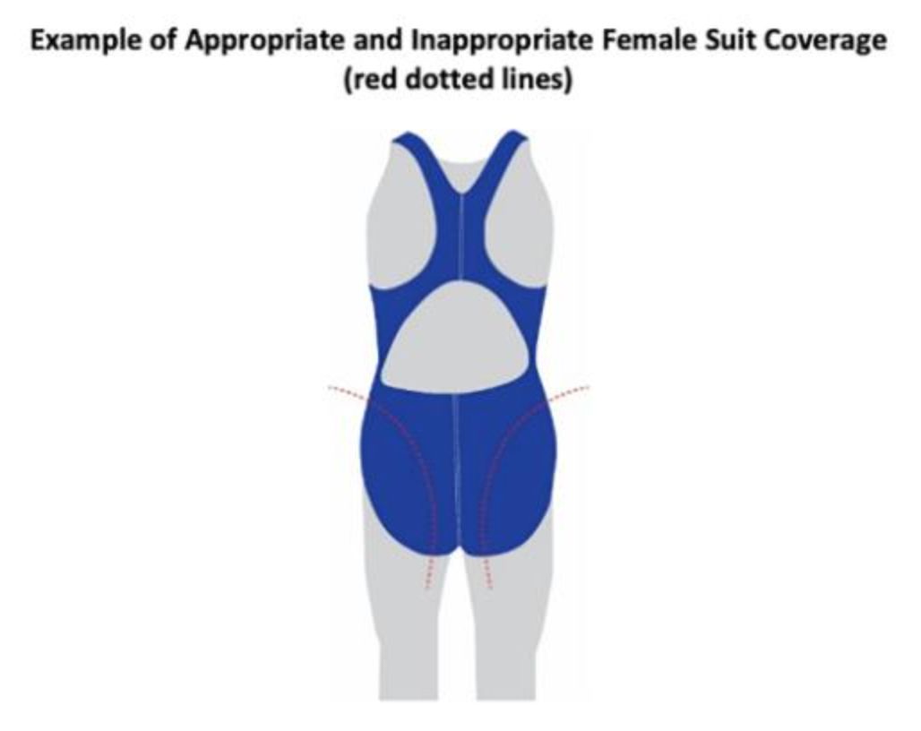 因泳衣太“暴露”,美国一高中生游泳选手,获胜却被取消资格