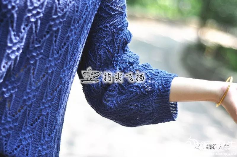 锁清秋：志田款女士棒针宽松休闲毛衣（附图解）