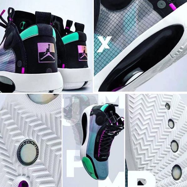 郭艾伦aj34秋天能穿吗,郭艾伦球员版aj34low登场