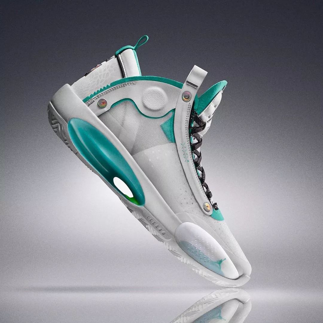 郭艾伦aj34秋天能穿吗,郭艾伦球员版aj34low登场