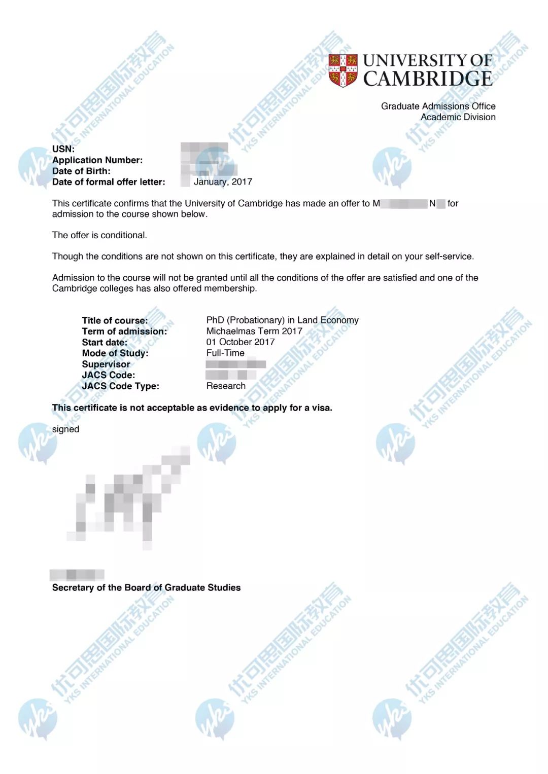 剑桥博士offer录取率,深扒中大奖的结果