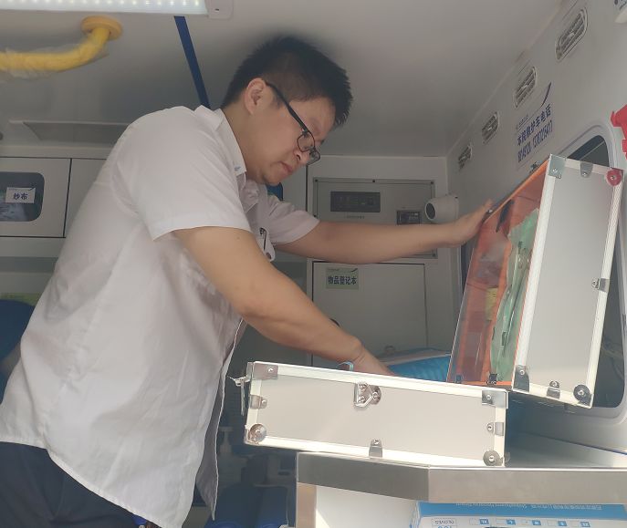 戴浩舟：院前急救工作是一件光荣和伟大的工作