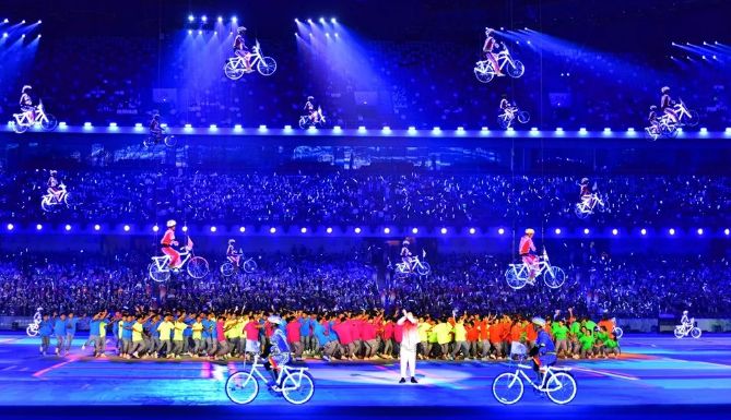 李连杰全国武术大会,全国第一届武术大赛李连杰