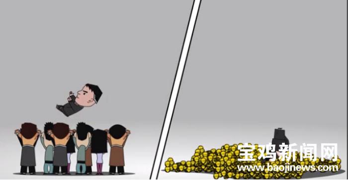 宝鸡新闻网原创微动漫《同途殊归》受到省市媒体关注转发