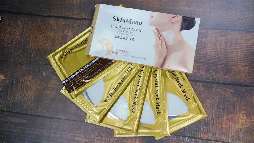 这款急救弹性蛋白贴,每天一片赶走干纹,还你天鹅美颈