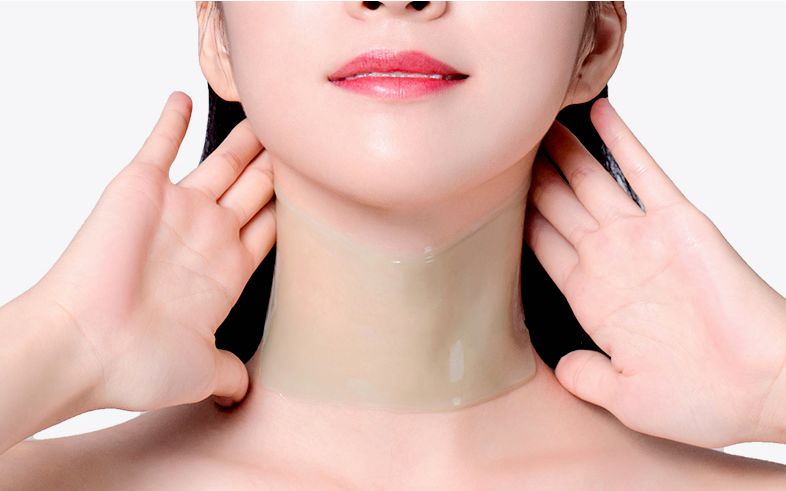 这款急救弹性蛋白贴,每天一片赶走干纹,还你天鹅美颈