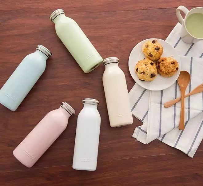 清新可爱的保温杯,超萌大号保暖杯