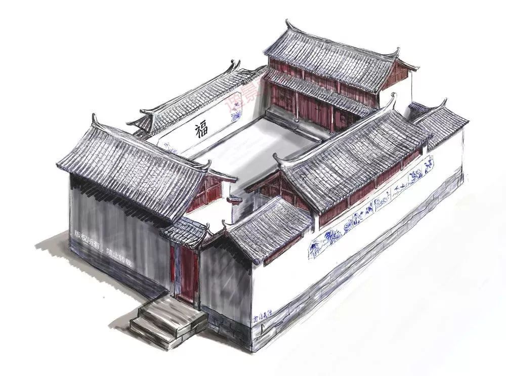 丽江古城纳西,丽江纳西族古院落