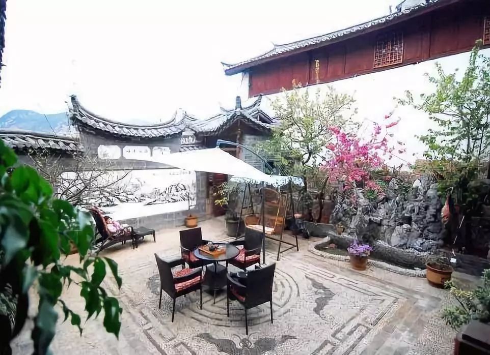 丽江古城纳西,丽江纳西族古院落