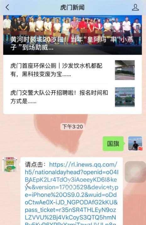 @虎门人,别再@微信官方了,现在就给你一面*旗国**