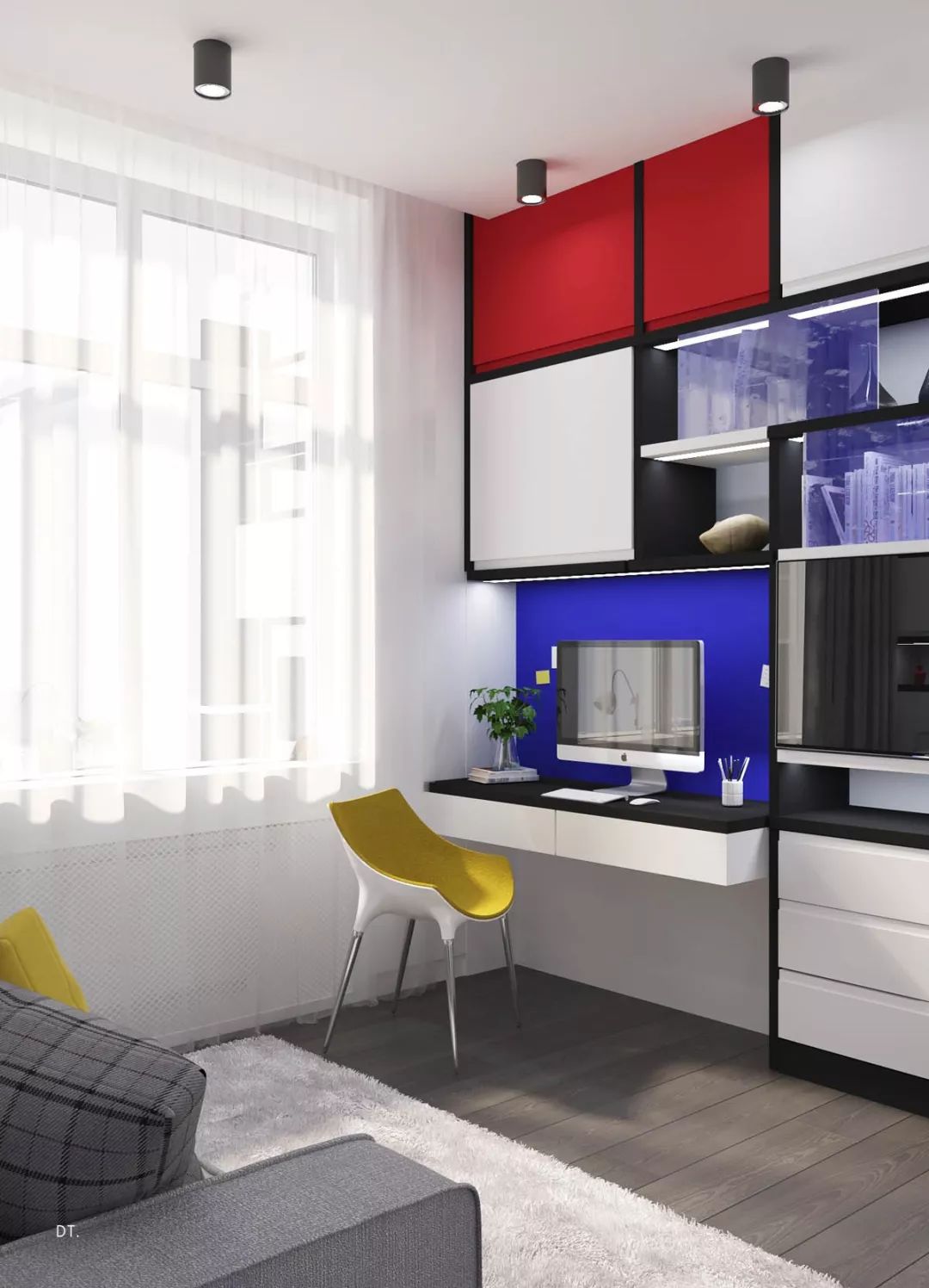 蒙特里安设计师,蒙德里安设计手法