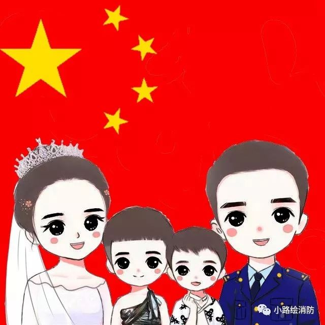 中国消防员专属头像,微信纪念消防员头像