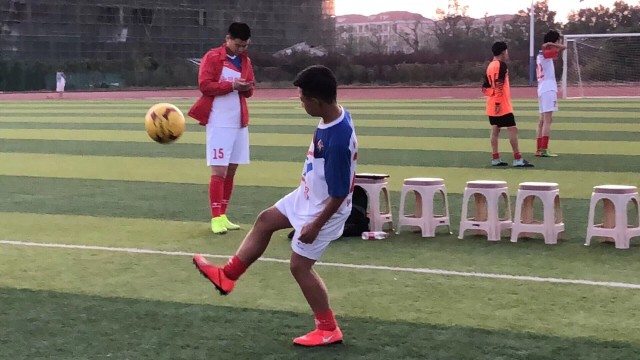 小球员，大抱负，红天下俱乐部球员参加省足球锦标赛获佳绩